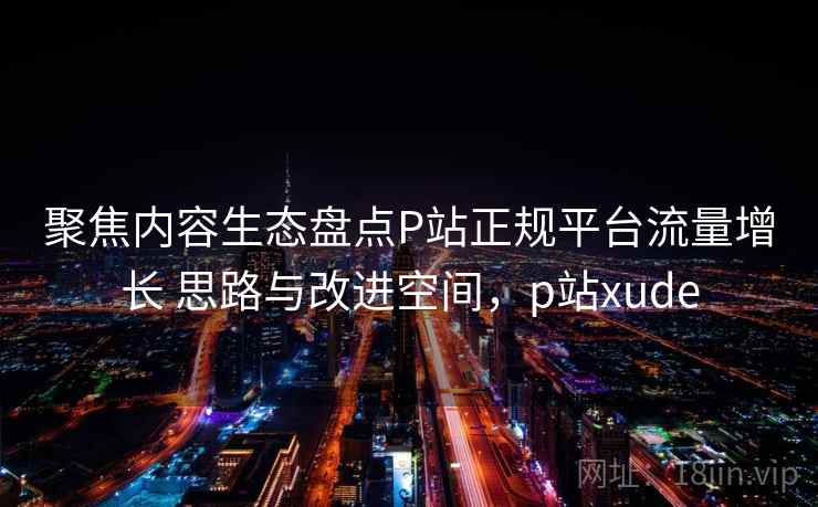 聚焦内容生态盘点P站正规平台流量增长 思路与改进空间，p站xude