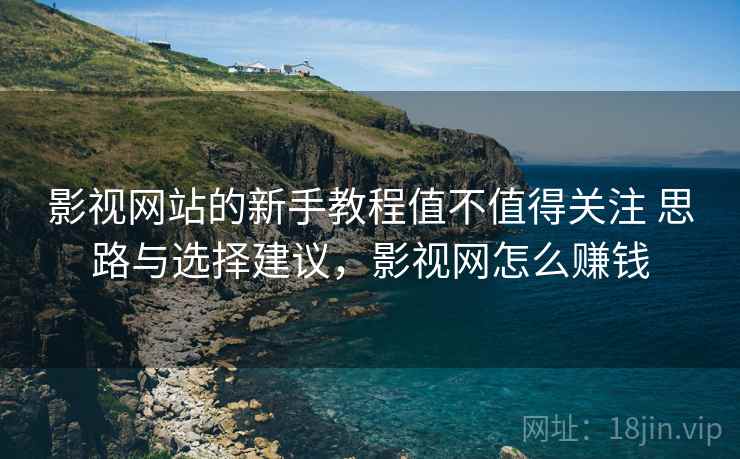 影视网站的新手教程值不值得关注 思路与选择建议，影视网怎么赚钱