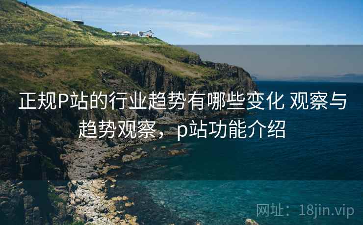 正规P站的行业趋势有哪些变化 观察与趋势观察，p站功能介绍