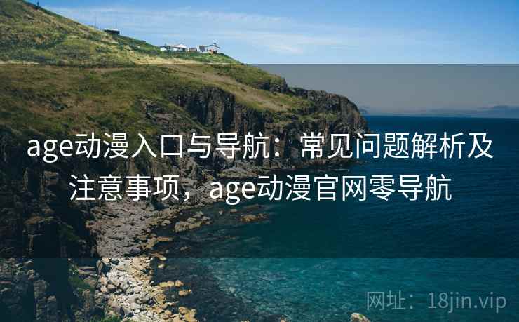 age动漫入口与导航：常见问题解析及注意事项，age动漫官网零导航