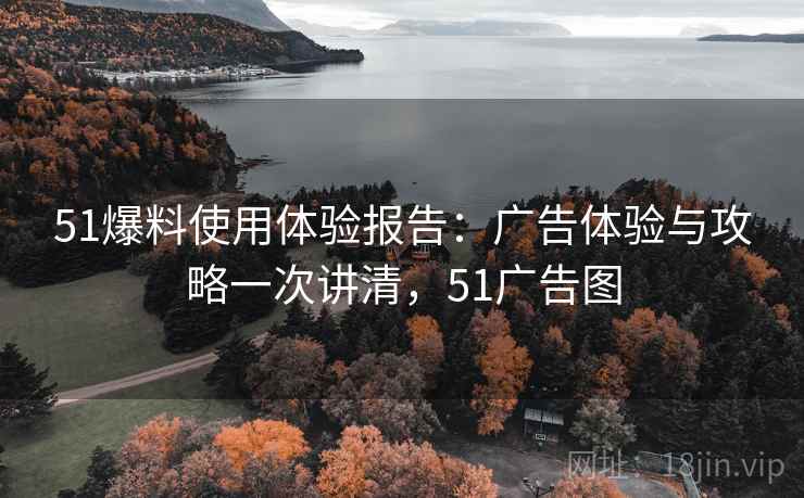51爆料使用体验报告：广告体验与攻略一次讲清，51广告图